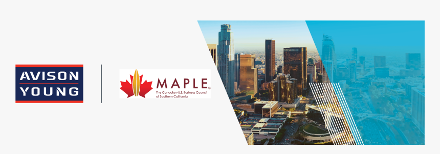 Home Avison Young Southern California Joins Maple - Commercial Building, HD Png Download, Free Download