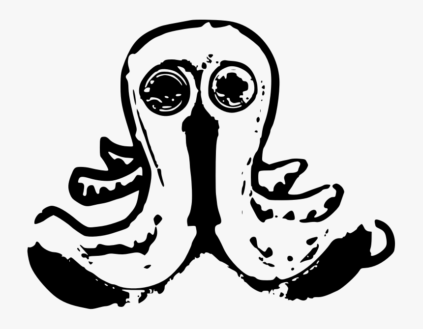 Octopus Outline Clipart - Clip Art, HD Png Download, Free Download