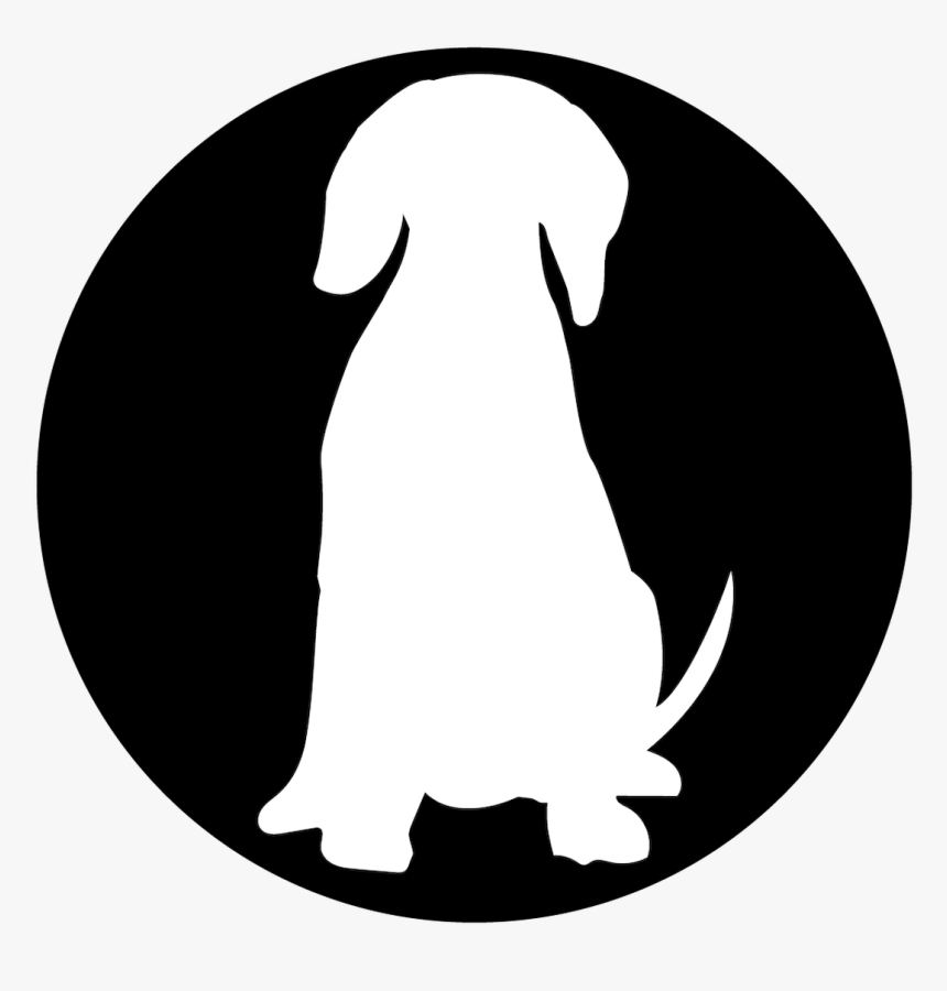 Apollo Design Me-9114 Dog Silhouette Steel Pattern - Illustration, HD Png Download, Free Download