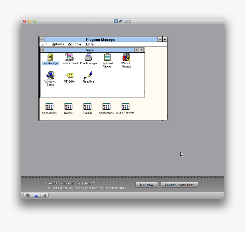 Windows 3.1, HD Png Download, Free Download