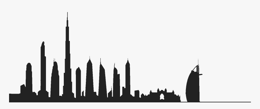 Transparent Nyc Skyline Clipart - Dubai Skyline Png, Png Download, Free Download