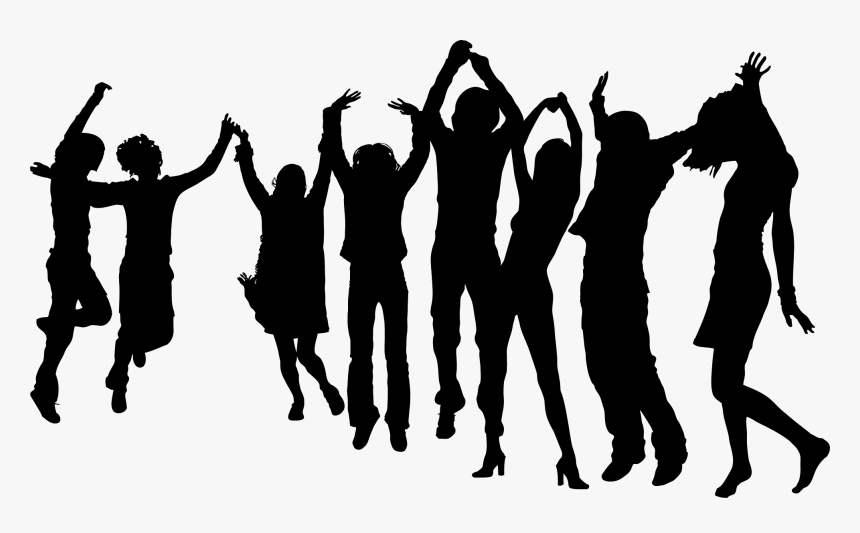 Silhouette Dancing People Png - Dancing People Silhouette Png, Transparent Png, Free Download