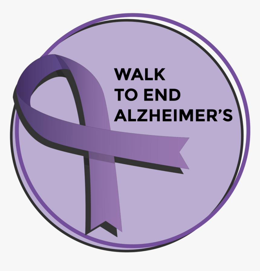 Walk To End Alzheimer's Ribbon, HD Png Download, Free Download