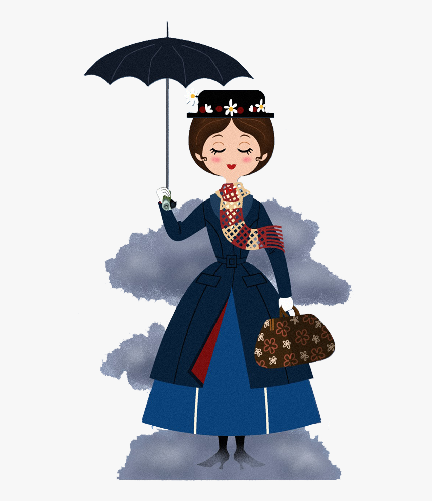 Disney Png Mary Poppins - Disney Clipart Mary Poppins, Transparent Png, Free Download