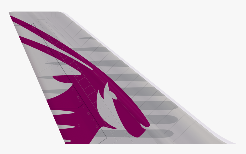 Qatar Airways Tail Logo , Png Download - Qatar Airways Tail Logo, Transparent Png, Free Download