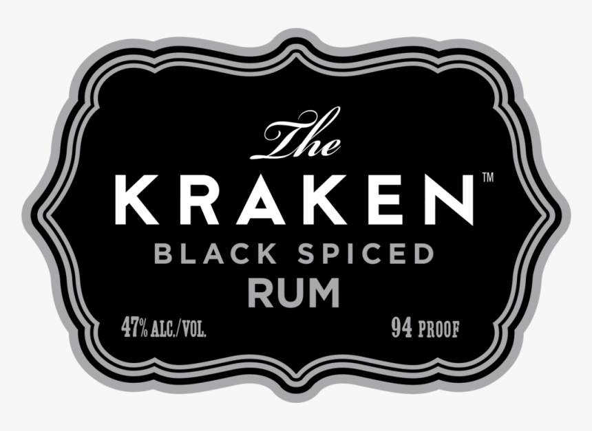Kraken-logo - Kraken Black Spiced Caribbean Rum, HD Png Download, Free Download