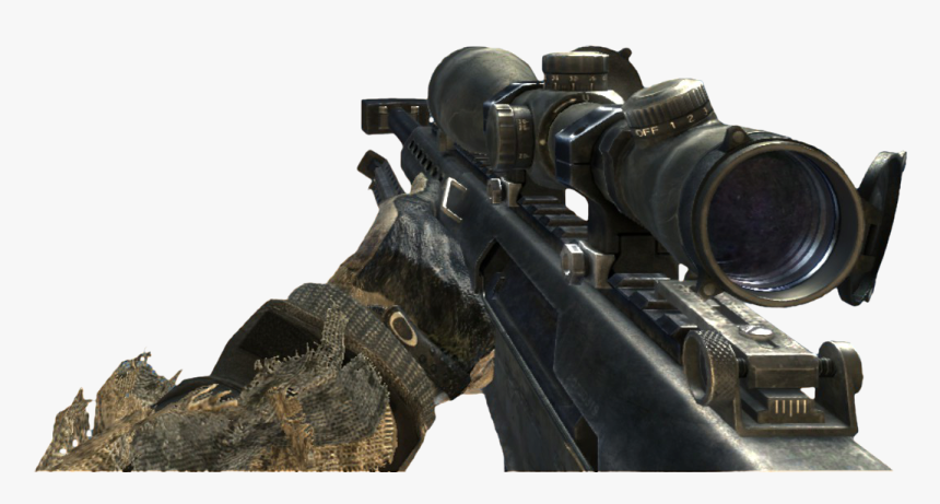 Call Of Duty Barrett , Png Download - Modern Warfare 3 Barrett 50 Cal, Transparent Png, Free Download