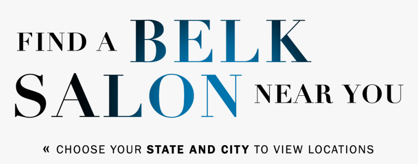 Find A Belk Salon Near You - Electric Blue, HD Png Download, Free Download