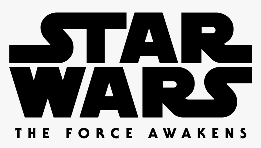 Star Wars The Force Awakens Logo Vector - Star Wars Logo Pdf, HD Png Download, Free Download