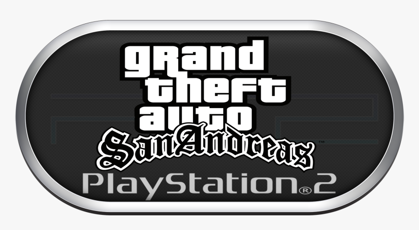 Transparent Ps2 Logo Png - Gta San Andreas, Png Download, Free Download