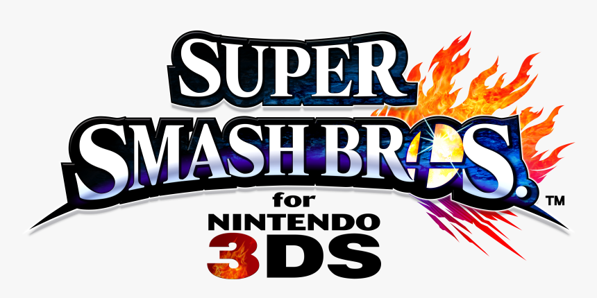 Super Smash Bros For Nintendo 3ds Logo, HD Png Download, Free Download