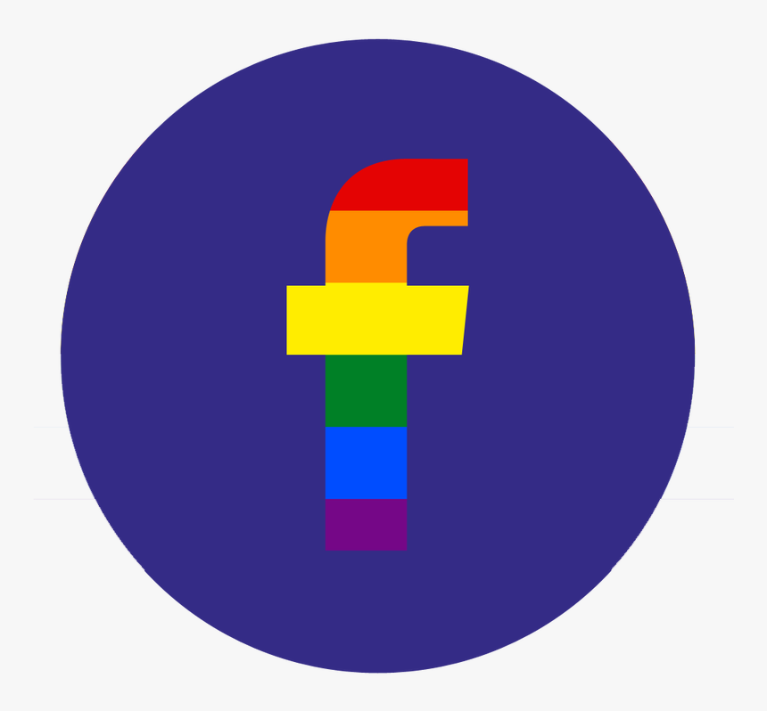 Logo Cumbria Pride Facebook Symbol - Facebook Logo Lgbt, HD Png Download, Free Download