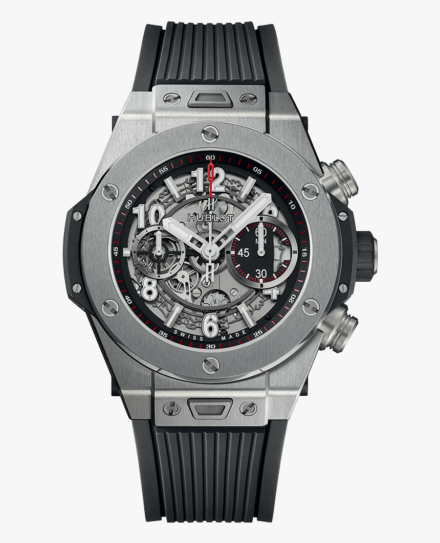 Big Bang Unico Titanium - Hublot Big Bang Unico Gold, HD Png Download, Free Download