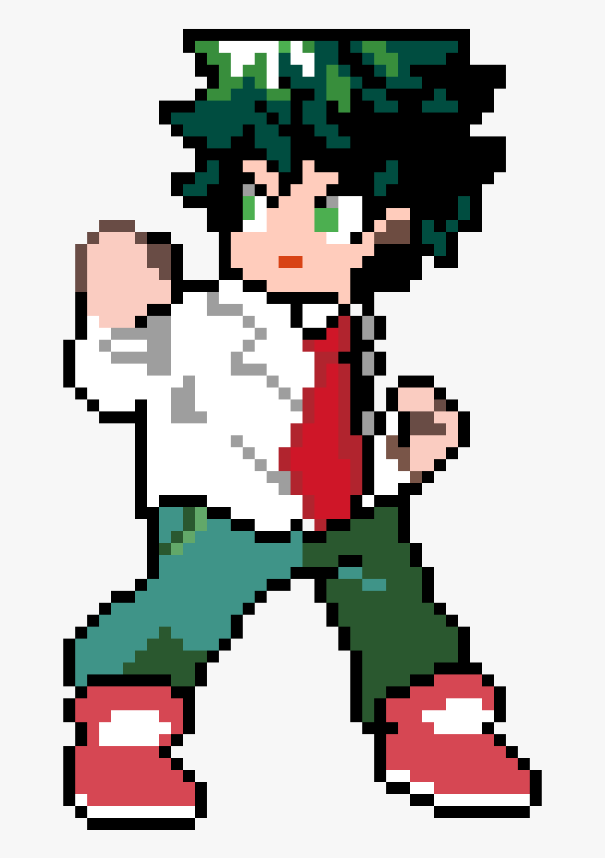 Transparent Boku No Hero Academia Logo Png - Izuku Midoriya Pixel Art, Png Download, Free Download