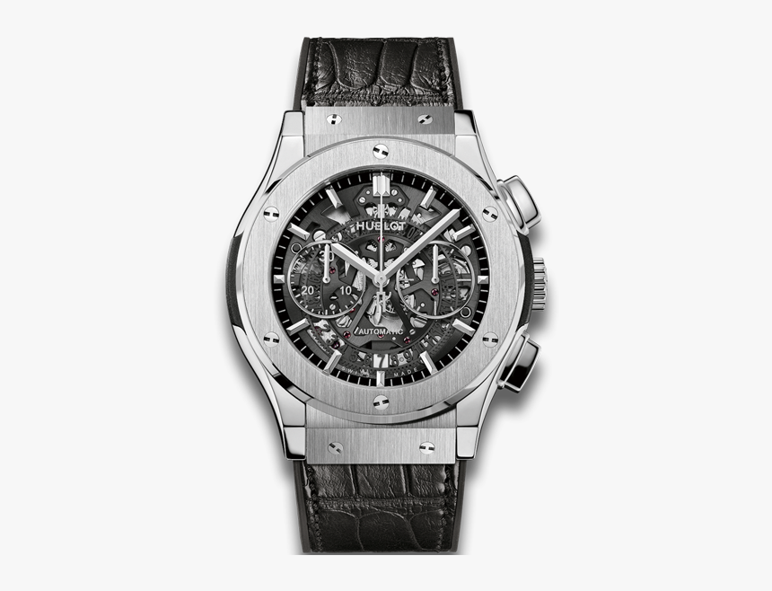 Hublot Classic Fusion 45mm Aero Chronograph Titanium, - Classic Fusion Hublot, HD Png Download, Free Download