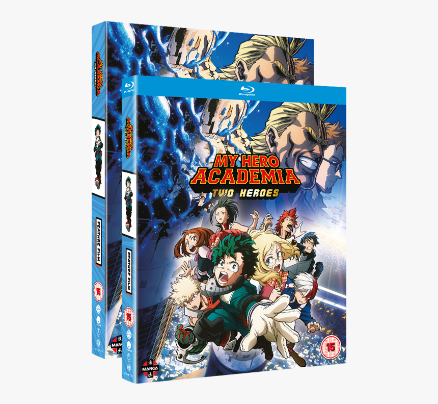 My Hero Academia - My Hero Academia Two Heroes Blu Ray, HD Png Download, Free Download