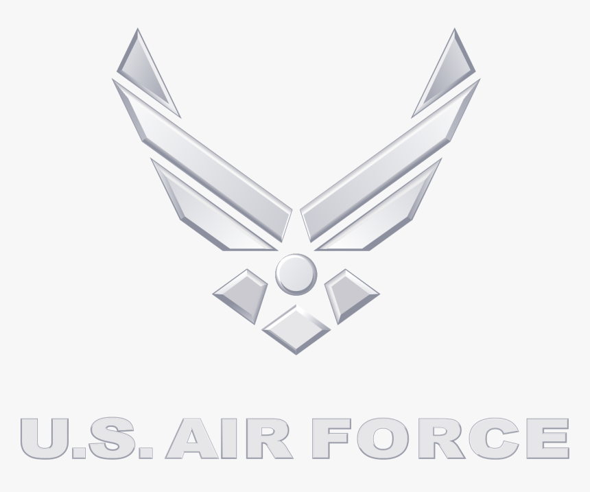 Air Force Logo Silver, HD Png Download, Free Download