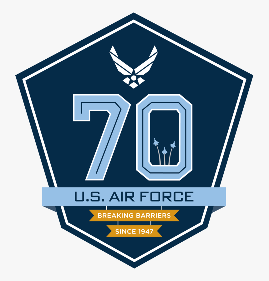 Air Force 70th Logo - Nellis Afb Aviation Nation 2017, HD Png Download, Free Download