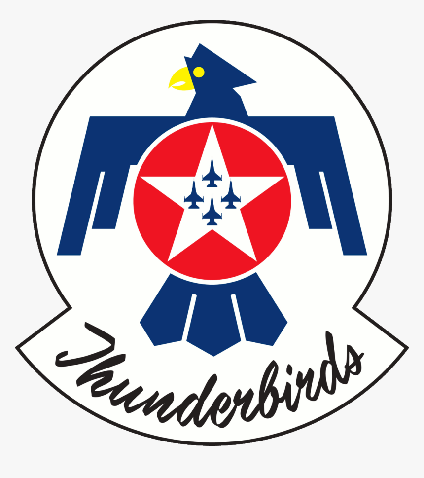 United States Air Force Thunderbirds Air Force Thunderbirds Logo Hd Png Download Kindpng