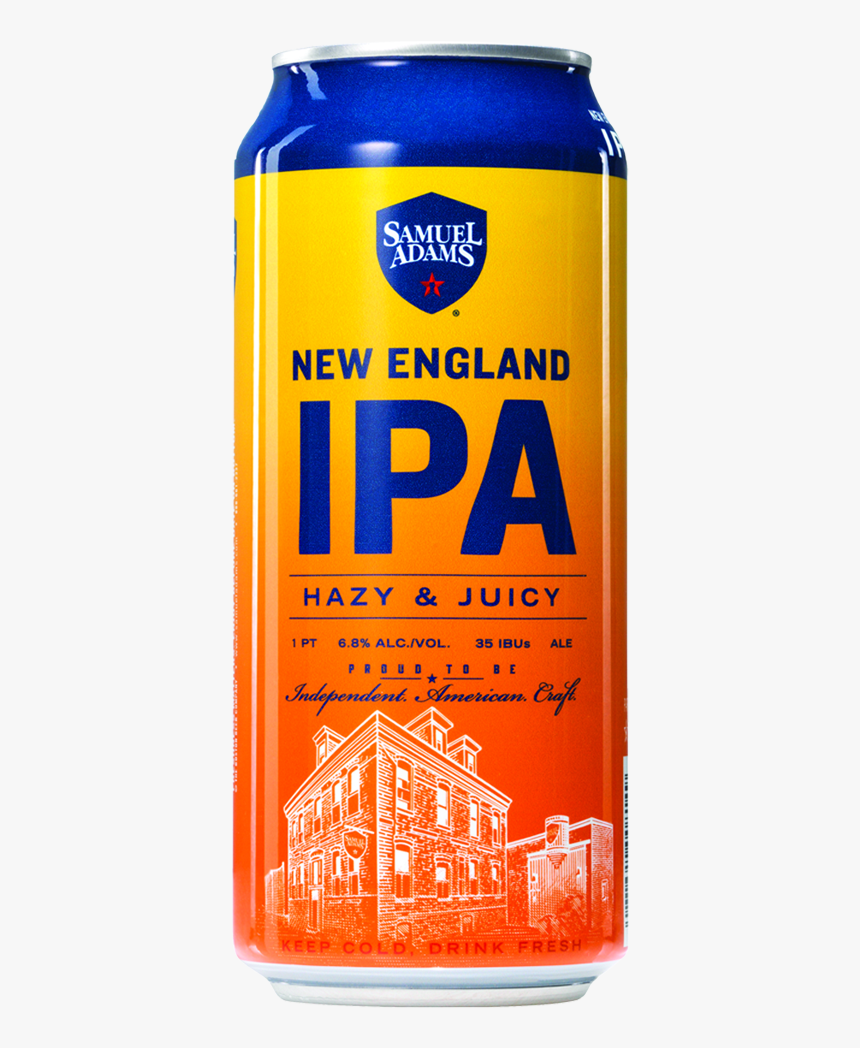 Samuel Adams New England Ipa - Sam Adams Hazy Ipa, HD Png Download, Free Download