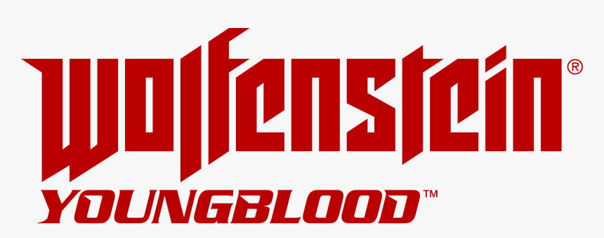 Wolf Youngblood Revisedlogo Red - Wolfenstein Youngblood Deluxe Edition Logo Png, Transparent Png, Free Download