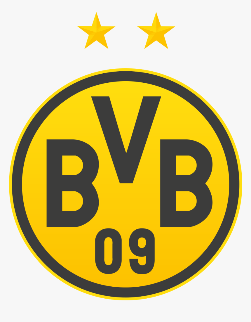 Borussia Dortmund Logo Stars, HD Png Download, Free Download