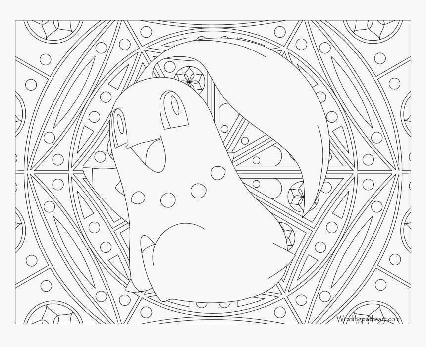 Pokemon Adult Coloring Pages , Png Download - Adult Coloring Pages Pokemon, Transparent Png, Free Download