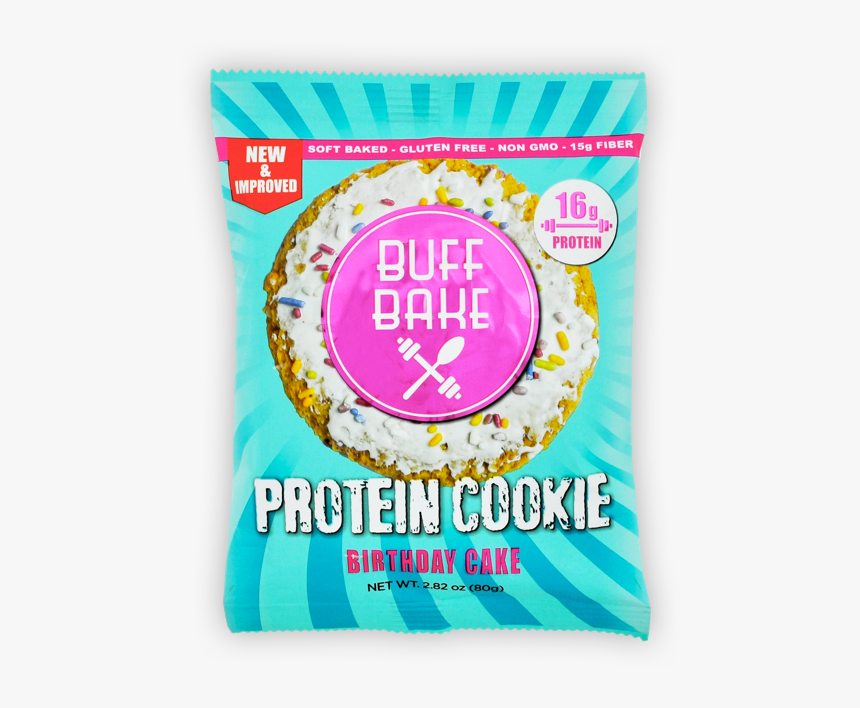 Transparent Number One Png Birthday - Buff Bake Protein Cookie Birthday Cake, Png Download, Free Download