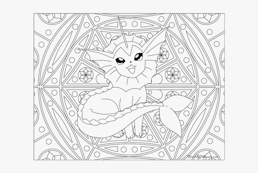 Adult Coloring Pages Pokemon, HD Png Download, Free Download