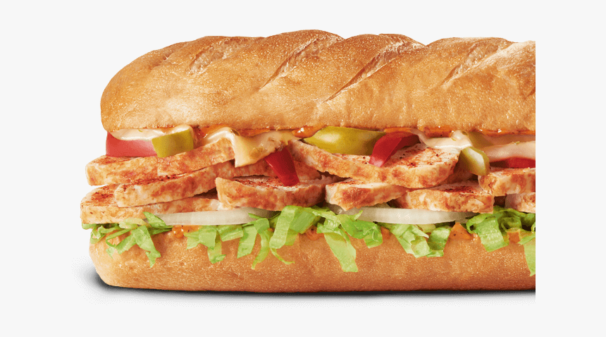 Sub Vector Hero Sandwich - Spicy Cajun Chicken Firehouse, HD Png Download, Free Download
