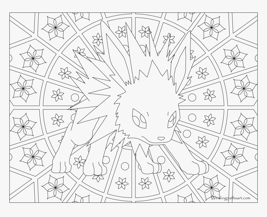 Transparent Pokeball Outline Png - Pokemon Coloring Pages Dragonite, Png Download, Free Download