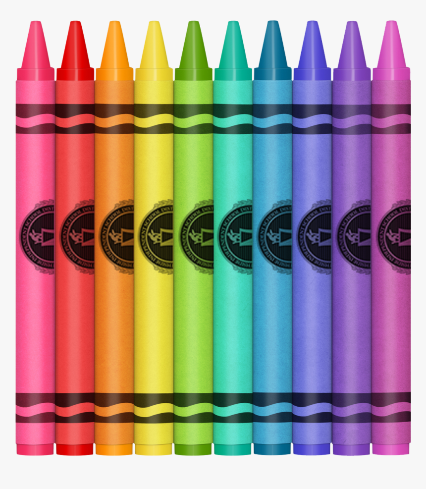 Multicolored Cayons With The Northside Logo On Them - Crayon, HD Png Download, Free Download