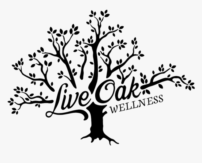 Transparent Live Oak Tree Clipart - Oak Tree Clip Wellbeing, HD Png Download, Free Download