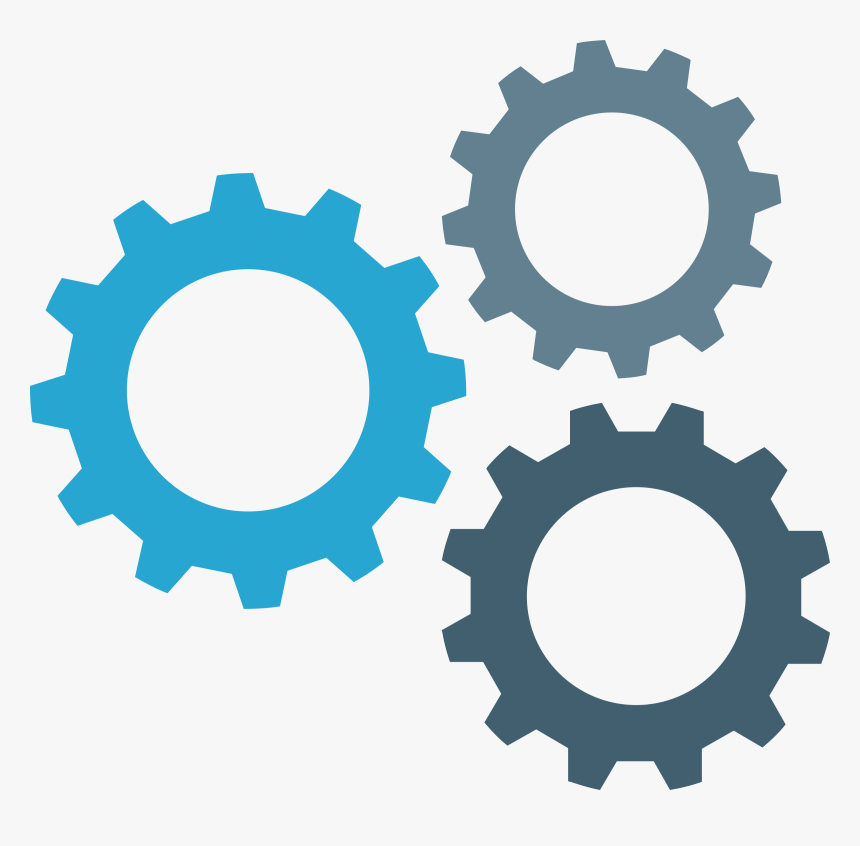 Gear Clipart Gear Box - Blue Setting Icon Png, Transparent Png, Free Download