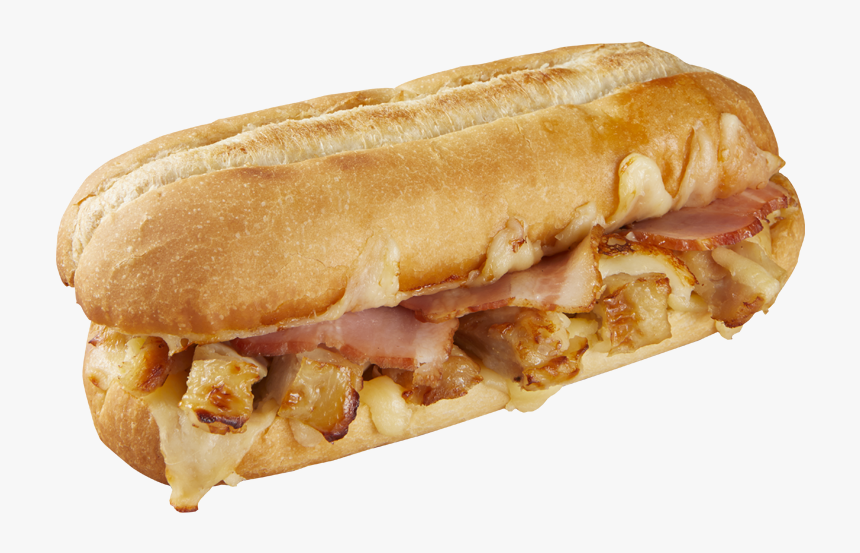 Californian Chicken & Bacon Pizza Sandwich - Fast Food, HD Png Download, Free Download