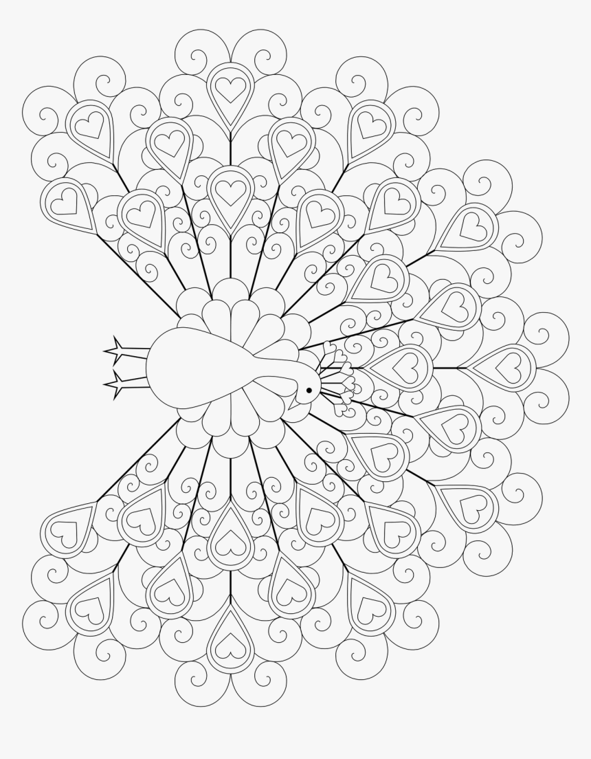 Clip Art Coloring Pages For Adults Patterns - Paper Quilling Photo Drawing Book, HD Png Download, Free Download