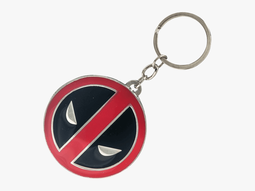 Deadpool Logo Metal Keychain - Keychain, HD Png Download, Free Download