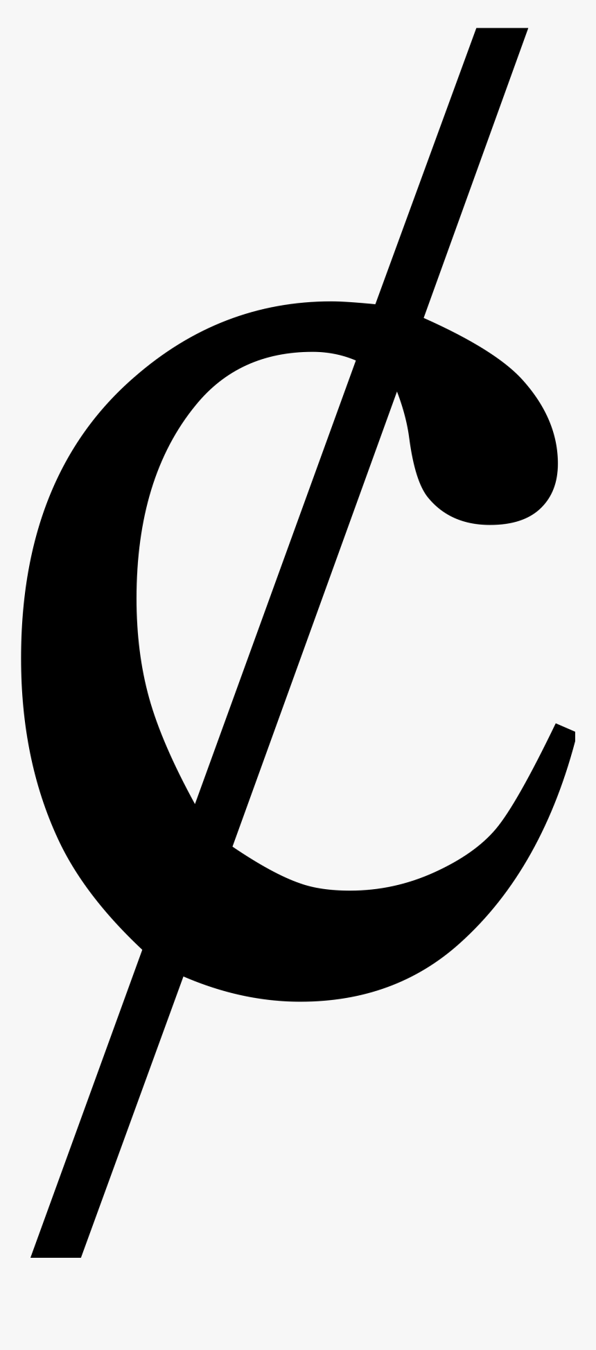 Cent Symbol SVG