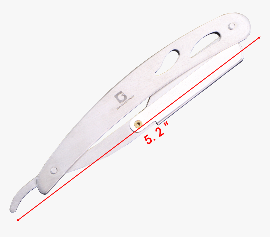 Barberpub Professional Barber Straight Edge Razor Safety - Utility Knife, HD Png Download, Free Download