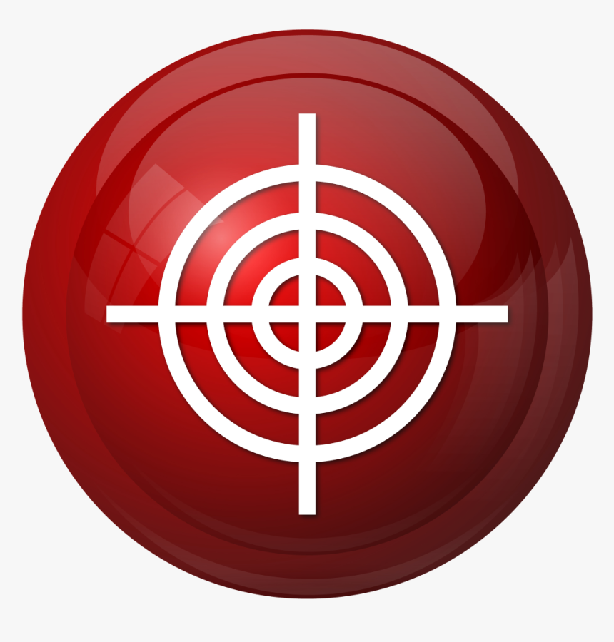 Gold Target Icon, HD Png Download, Free Download