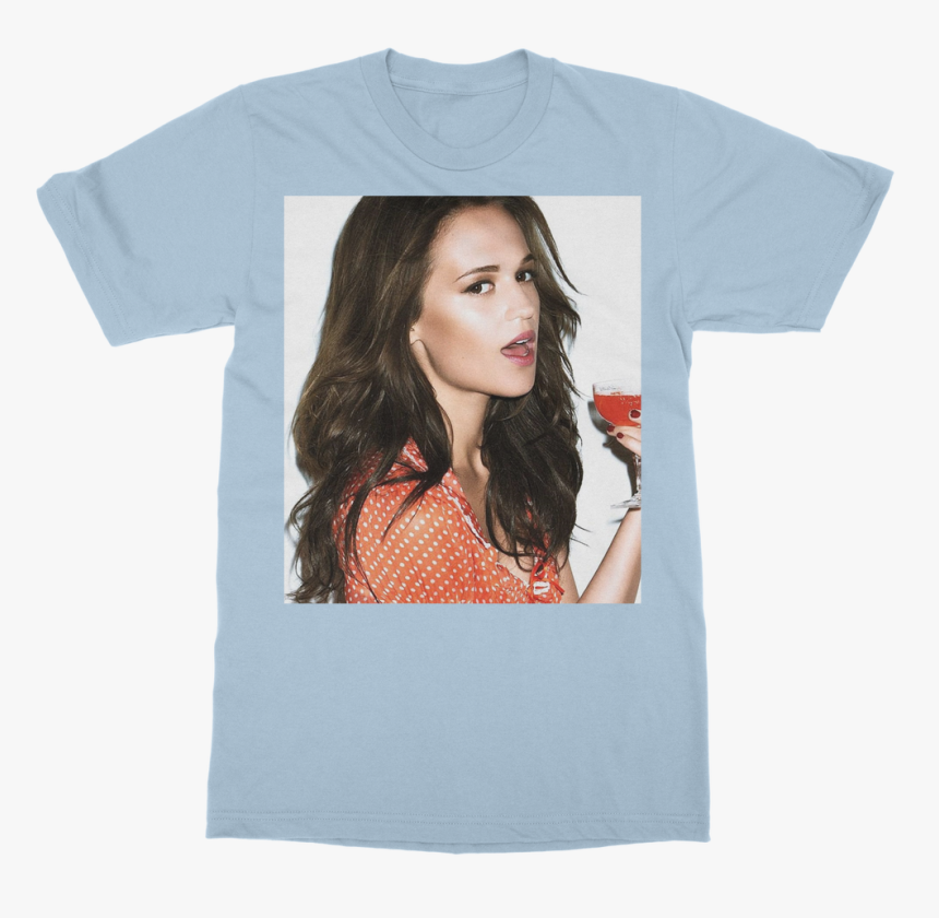Alicia Vikander ﻿classic Adult T-shirt - Girl, HD Png Download, Free Download