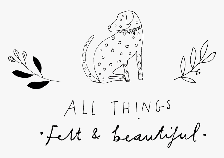 All Things Felt & Beautiful - Line Art, HD Png Download, Free Download