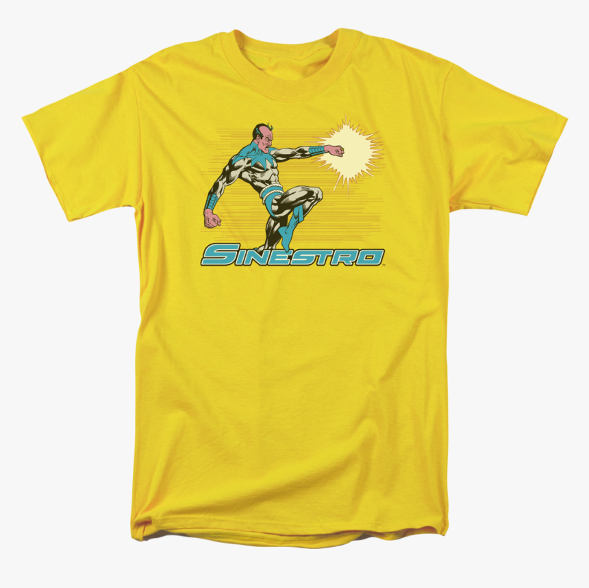 Sinestro Dc Comics T-shirt - Yellow Rangers T Shirts Mighty Morphin Power Rangers, HD Png Download, Free Download