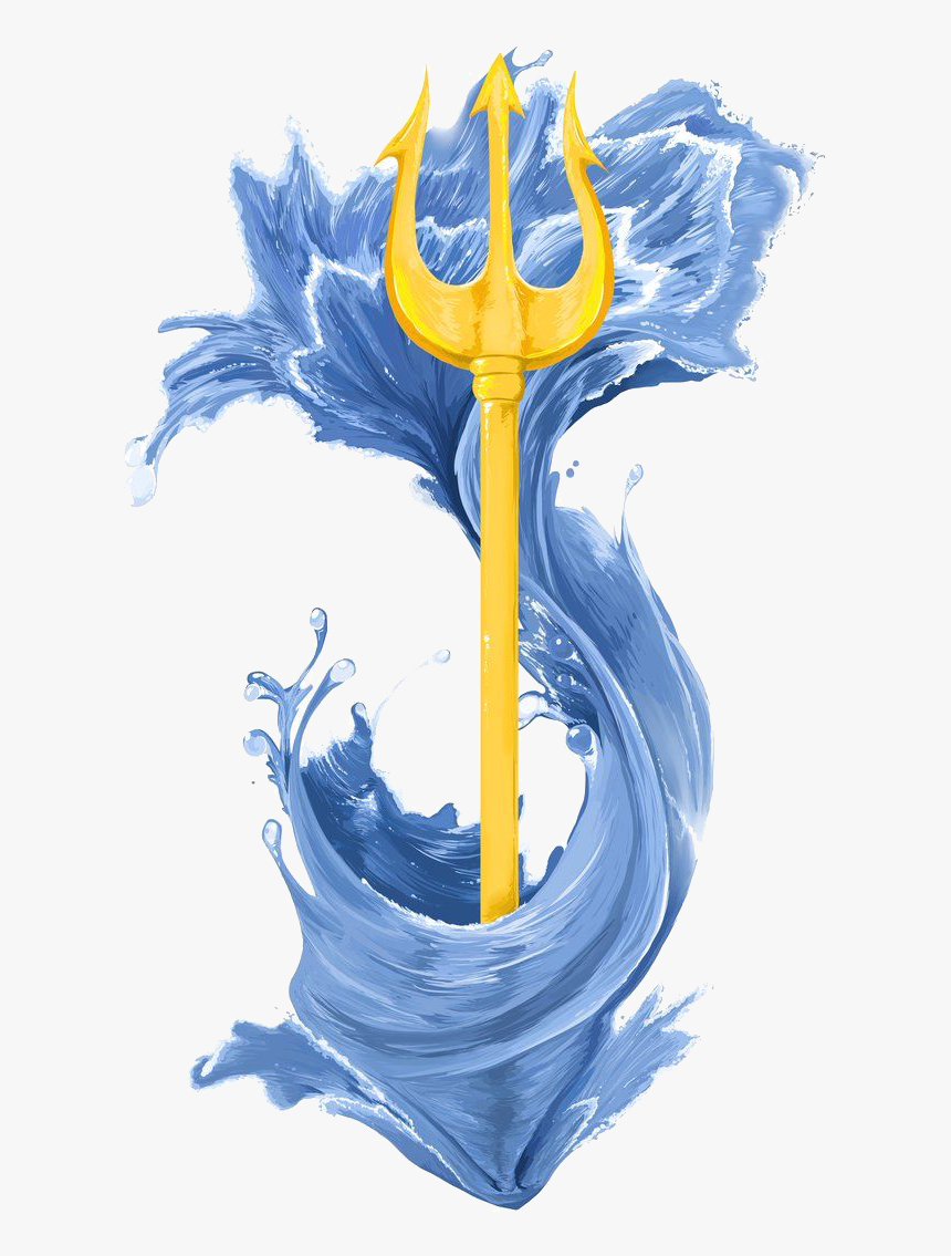 Poseidon"s Trident , Png Download - Trident Of Poseidon Png, Transparent Png, Free Download