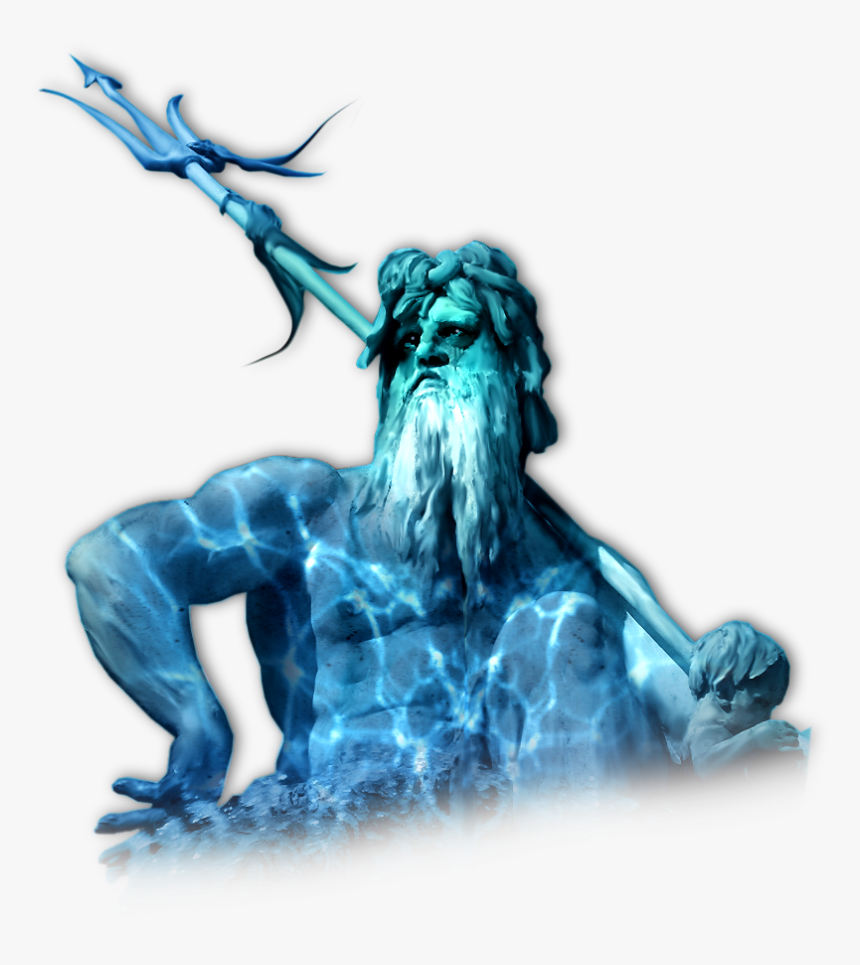 Dolphin Clipart Poseidon - Посейдон Пнг, HD Png Download, Free Download