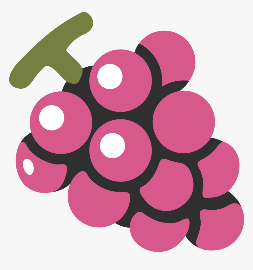 Grapes Emoji, HD Png Download, Free Download