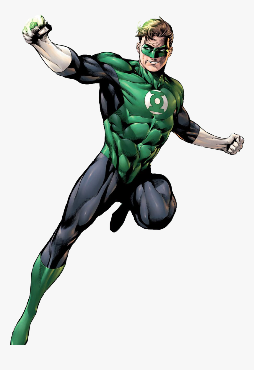 #greenlantern #haljordan #dc #freetoedit - Green Lantern Comic Art, HD Png Download, Free Download