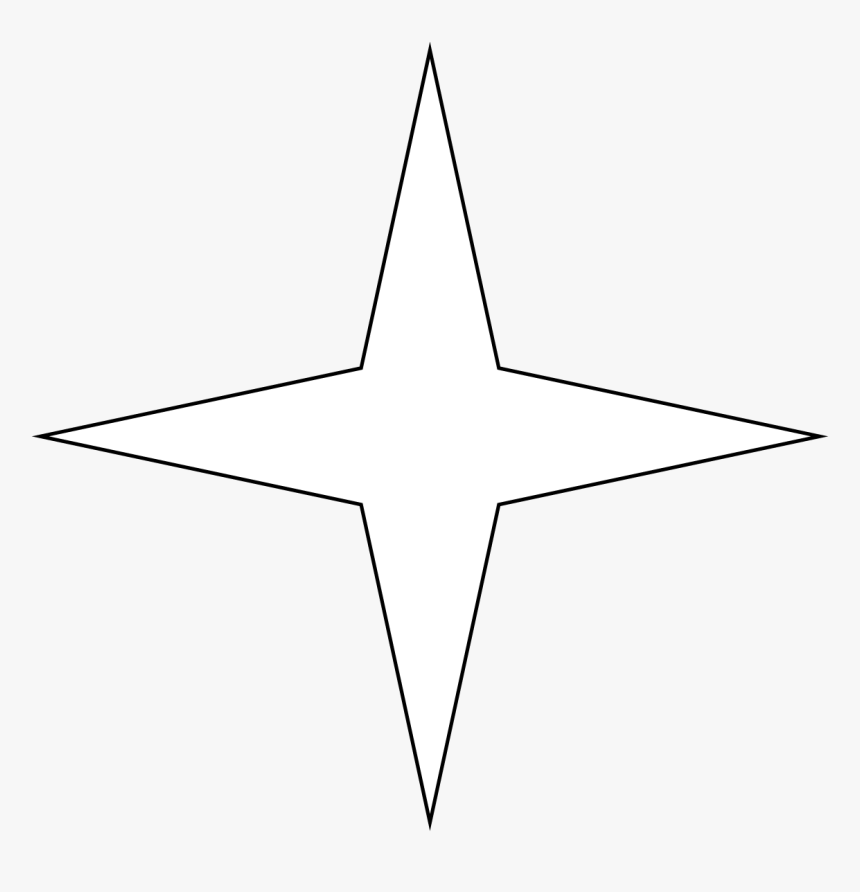4 Point Star, HD Png Download, Free Download