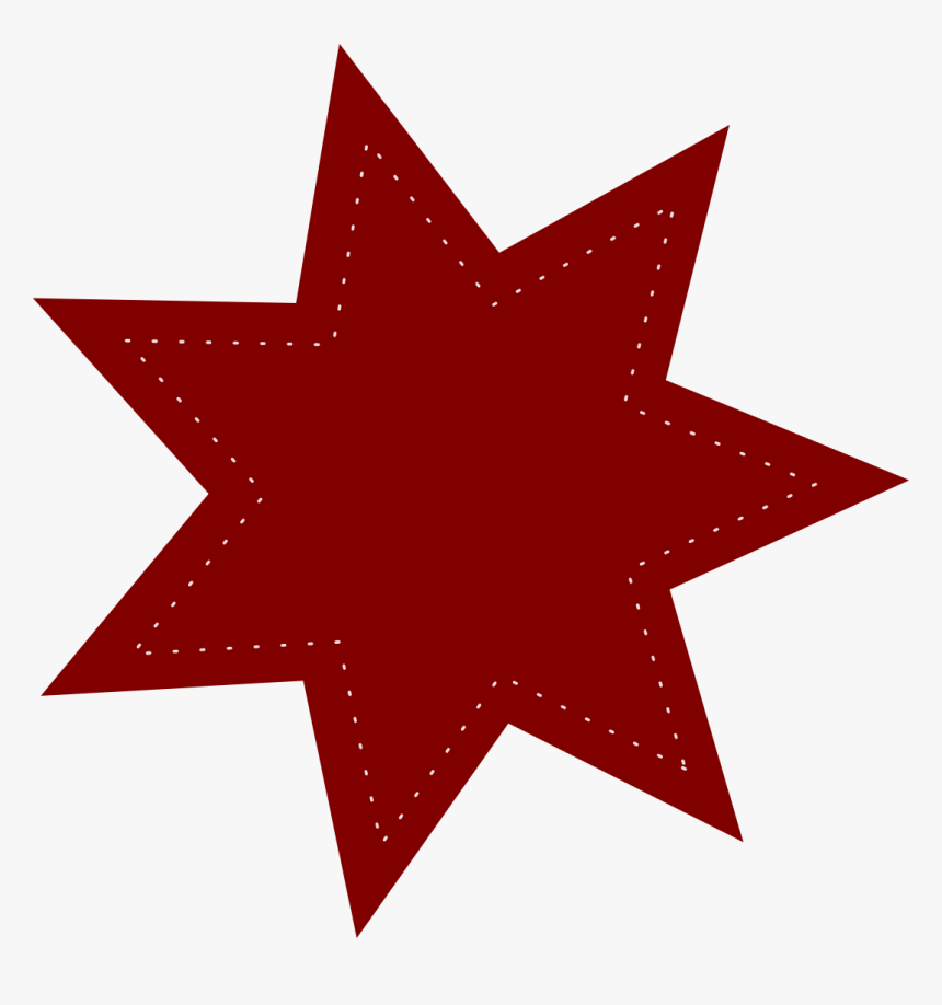 Star Inner Border Image - Star Red Cowboy Png, Transparent Png, Free Download