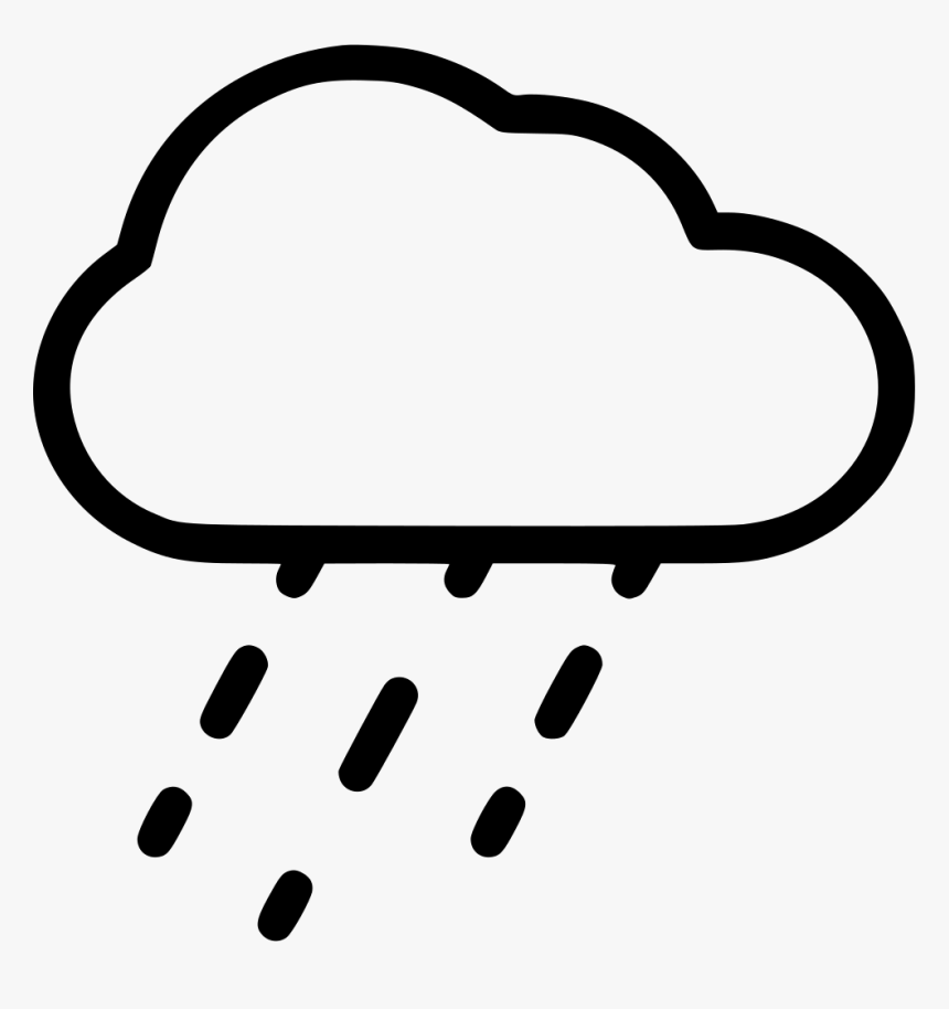 Weather Rain Cloud - Weather Rain Clouds Transparent Background, HD Png Download, Free Download